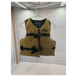 Onyx Youth Life Vest USCG Approved 55-88 lbs Tan‎